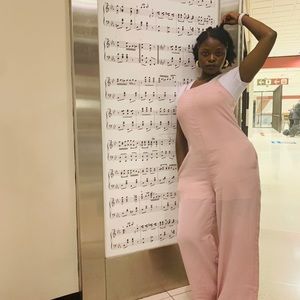 Rose pink jumper (pockets)